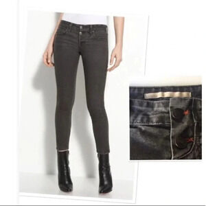 Vince Luce Crop Skinny Jeans Button Fly Size 26
